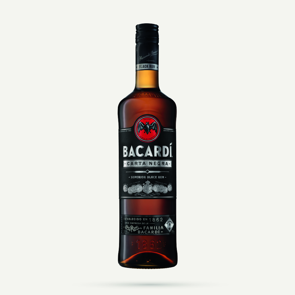 Bacardi Carta Negra Rum 40% 0,7 l