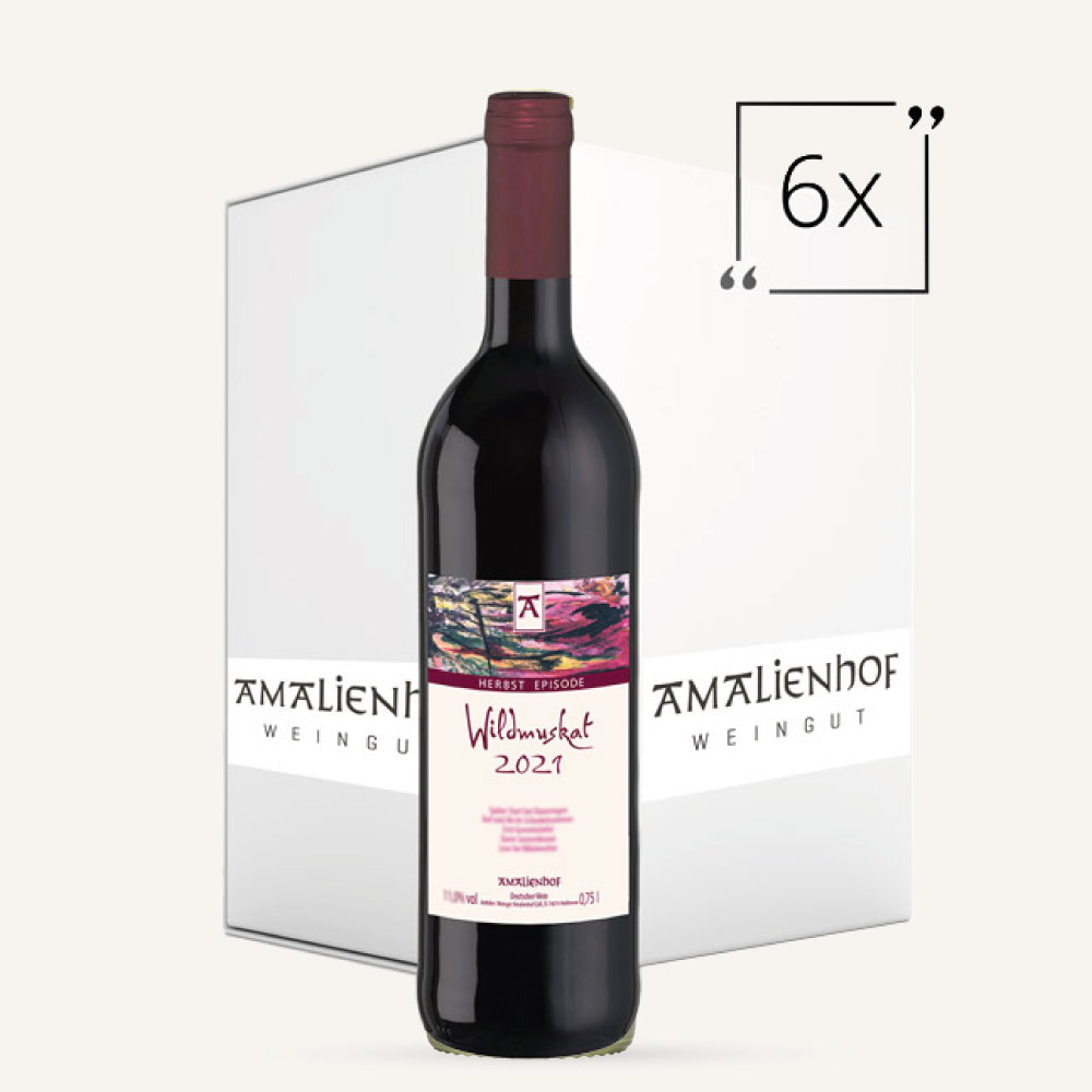 Amalienhof Wildmuskat 2021 6x0,75 l